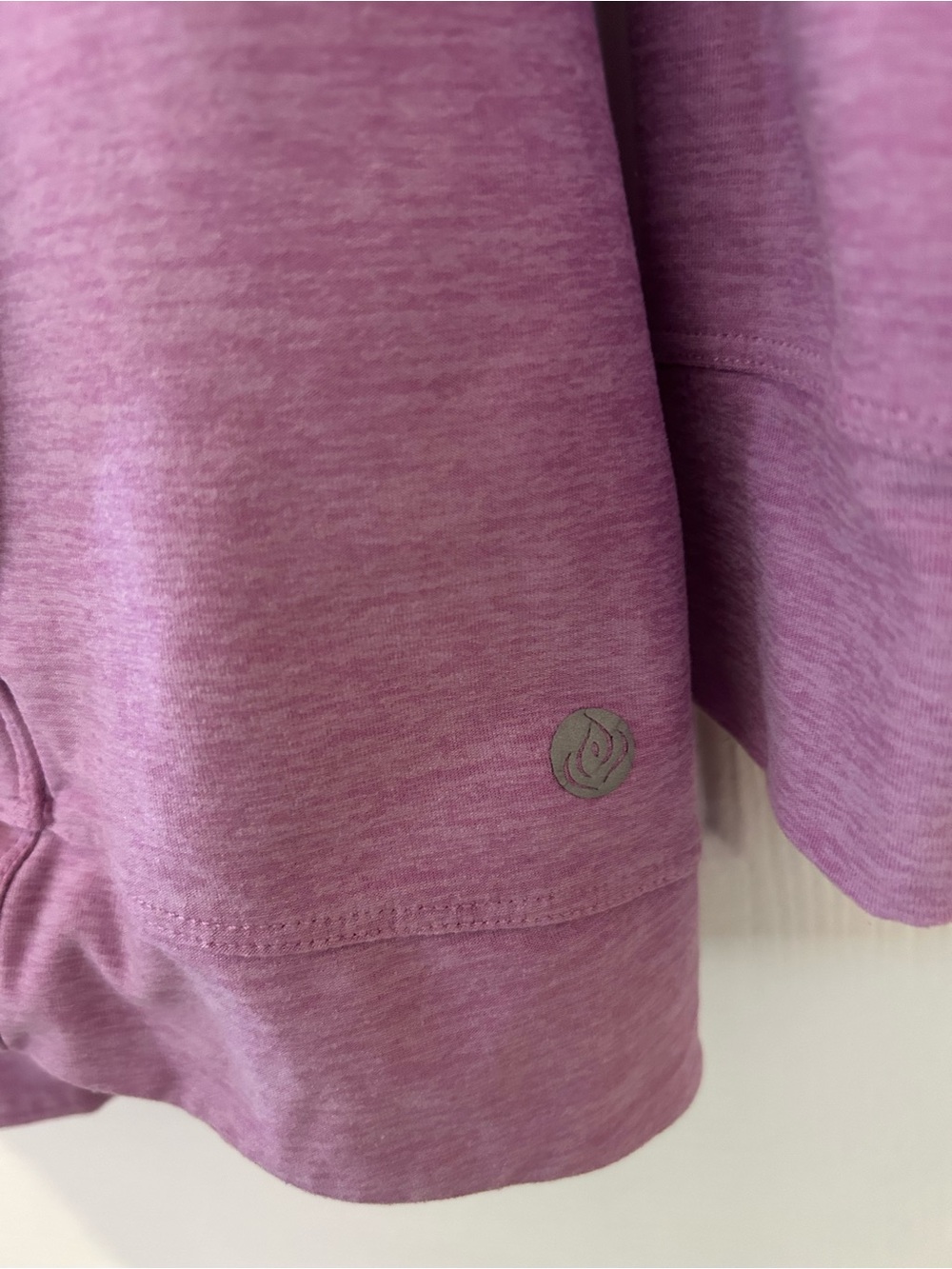 Apana Women’s Pullover Hoodie Small Purple Athleisure Yoga Activewear Preppy - Picture 9 of 13